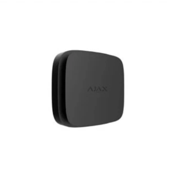 Ajax hitte melder 3V lithium batterij back-up 3V draadloos koppelbaar - zwart (FIREPROTECT2 RB HEAT BLACK