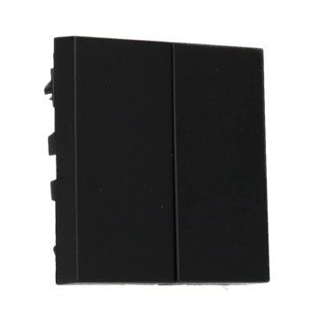 Gira bedieningswip serie/wissel-wisselschakelaar - systeem 55 zwart mat (3295005)