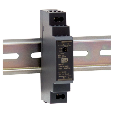 Mean Well DIN-rail voeding 5VDC 2.4A(HDR-15-5)