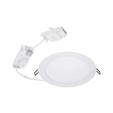 Sylvania downlighter 17W 1750lm koel wit 4000K zaagmaat Ø205mm Ø226mm IP44 dimbaar - wit (0054123)