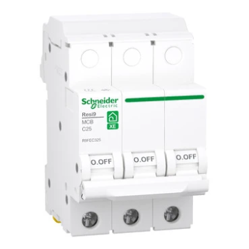 Schneider Electric automaat inklikbaar 3-polig 25A C-curve (R9FEC325)