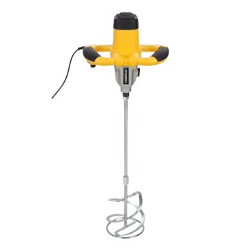 PowerPlus betonmixer verfmixer 230V 1600W 7 snelheden - compleet met mengstaaf (POWX0842)
