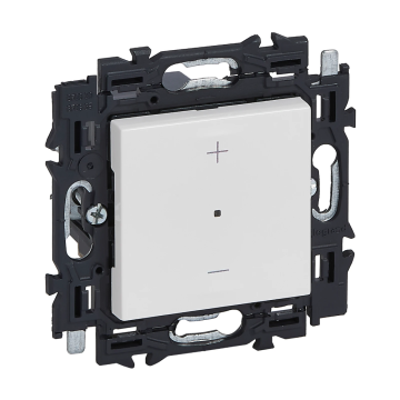 Legrand universele dimmer volledig apparaat met wip 3-draads 3-150W - Valena Next wit opaal (741790A)