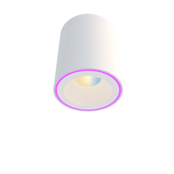 Calex Smart Halo LED opbouwspot RGB en CCT 340lm IP20 - dimbaar (5301000900)