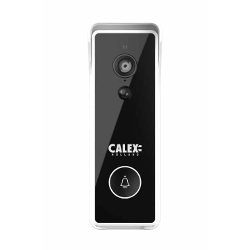 Calex Smart deurbel met camera inclusief chime draadloos 2K (FullHD) - zwart (5501000800)