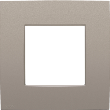 Niko afdekplaat 1-voudig - Intense Bronze (134-76100)