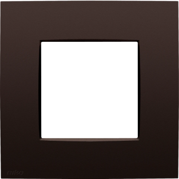Niko afdekplaat 1-voudig - Intense Dark Brown (135-76100)