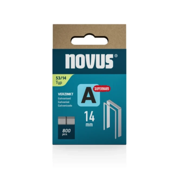 Novus niet met fijne draad A 53x14mm superhard 800 stuks (042-0781)