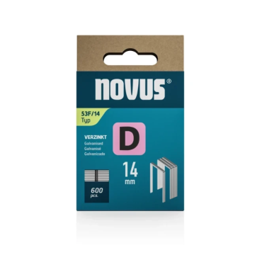 Novus niet met platte draad D 53Fx14mm 600 stuks (042-0792)