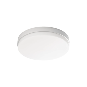 Prolumia LED plafonniere met sensor 9.5W Ø267 3000-4000K wit IP44 (40008381)