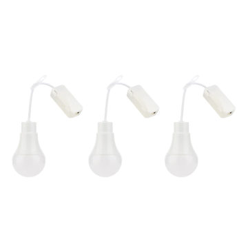 Bailey LED verhuisfitting met lamp 11W 1055lm koel wit 4000K wit - per 3 stuks (146699)