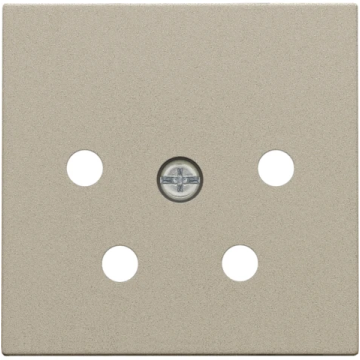 Niko centraalplaat telefoon PTT champagne coated (157-69010)