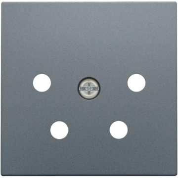 Niko centraalplaat telefoon PTT blue grey coated (220-69010)