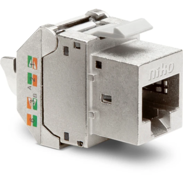 Niko RJ45-connector STP Cat6A afgeschermd (650-45078)