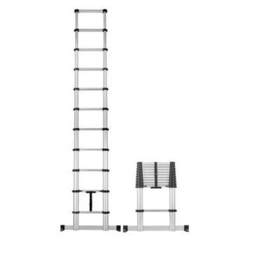 teleschopische ladder 2,6m - werkhoogte 3,4m (202009)