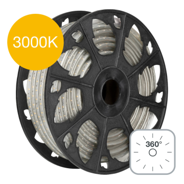 Bailey RoBust LED rope 360° 5W/m 400lm/m 60LEDs/m 3000K IP65 - 25 meter op haspel (146763)