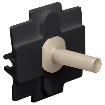 Niko Toggle schakelaar enkelvoudig - Steel Champagne Coated (166-57001)