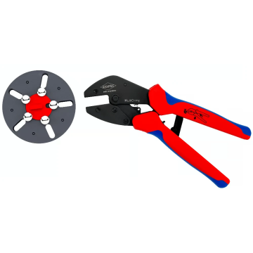 KNIPEX MultiCrimp krimptang 250mm met wisselmagazijn (97 33 LE)