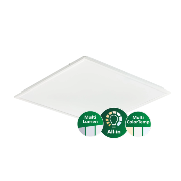 PHILIPS LED paneel 60x60cm 31W 4300lm CCT 4000K UGR19 incl. driver (8720169735187)