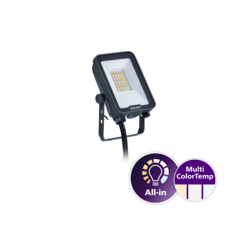 PHILIPS buitenlamp 50W 6000lm 3000-6500K IP65 - grijs (8720169736047)