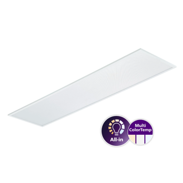 PHILIPS LED paneel 120x30cm 28W 3600lm 3000-4000K UGR19 incl. driver (8720169516984)