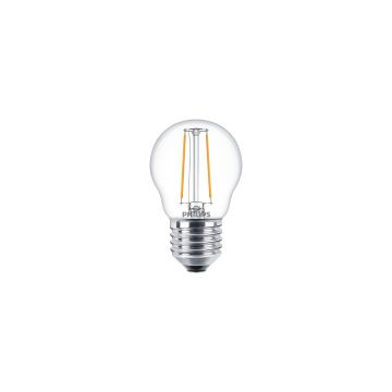 Philips LED lamp kogel E27 2W 250lm warm wit 2700K (8719514347762)