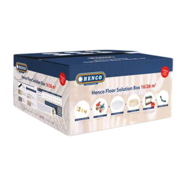 Henco samengestelde vloerverwarmingsset 16–26 m² (UFH-FSB-1626)