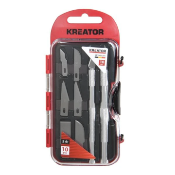 Kreator precisie hobbymessenset 10-delig (KRTH23201)