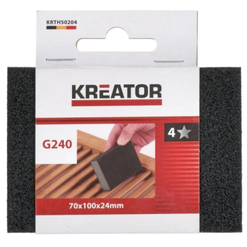 Kreator schuurspons Flex 70x100x24mm K240 (KRTH50204)