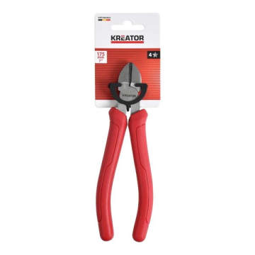 Kreator zijkniptang basic 175mm met PVC handvat (KRTH60403)