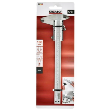 Kreator schuifmaat analoog 150mm roestvrij staal (KRTH70703)