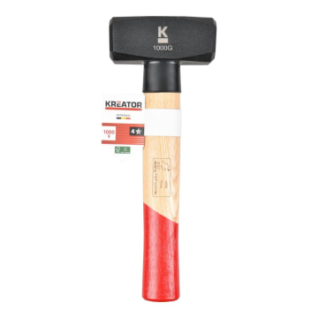 Kreator moker houten steel 1000 gram (KRTH90201)