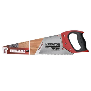 Kreator handzaag 400mm TPI 11 voor fijn zaagwerk (KRTH80101)