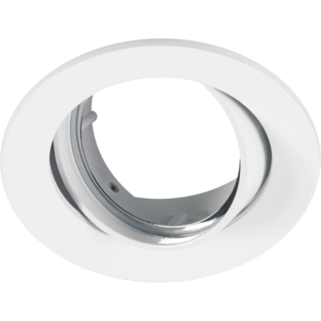 Sylvania inbouwspot rond kantelbaar wit zaagmaat Ø75mm - diameter 83mm (0083500)