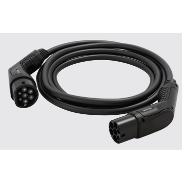 Easee laadkabel type 2 naar type 2 16A - 5 meter (90208)