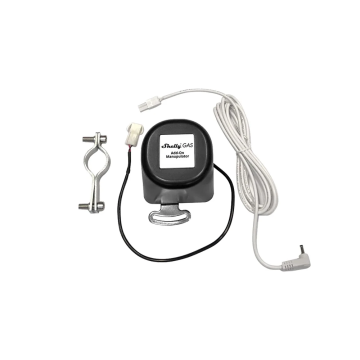 Shelly Gas AddOn - 9-12V DC gasklep (S-GasA)