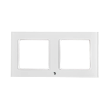 Shelly afdekraam 2-voudig - wit (S-WF2W)