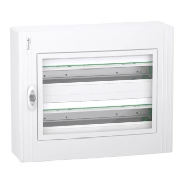 Schneider Electric PrismaSeT XS lege groepenkast 2-rijen van 24 modules 125A transparante deur IP40 - wit (LVSXM224)