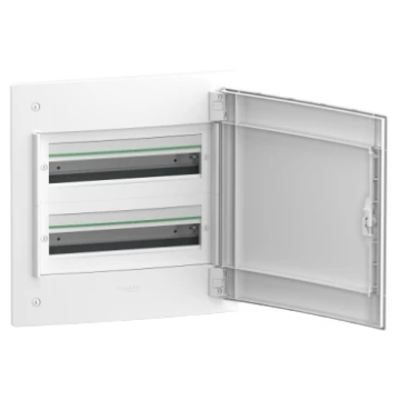 Schneider Electric PrismaSeT XS lege groepenkast inbouw 2-rijen van 18 modules 90A blinddeur IP40 - wit (LVSXE218)