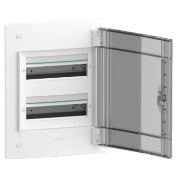 Schneider Electric PrismaSeT XS lege inbouw groepenkast 2-rijen van 13 modules 63A blinddeur IP40 - wit (LVSXH213)