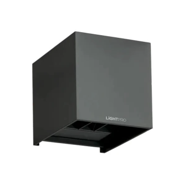 Lightpro Ixion Small buitenspot 6W 482lm IP54 - antraciet (230W)
