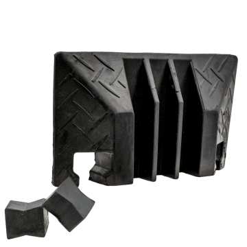 EMhub kabeldrempel eindstuk 3 kanalen met verbindingsblokjes