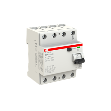 ABB Vynckier differentieelschakelaar 4-polig 40A 30mA type A (VYA440/030PN)