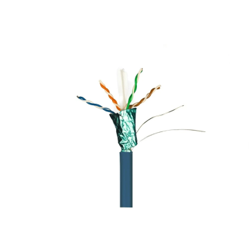 Danicom CAT6 F/UTP kabel stug LSZH Dca rol van 50 meter - blauw (DC-FTP6-50S-DCA)