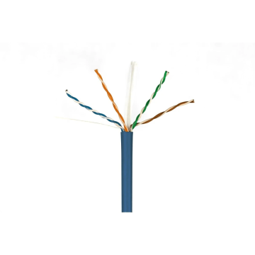 Danicom CAT6 U/UTP kabel stug LSZH Dca rol van 100 meter - blauw (DC-UTP6-100S-DCA)