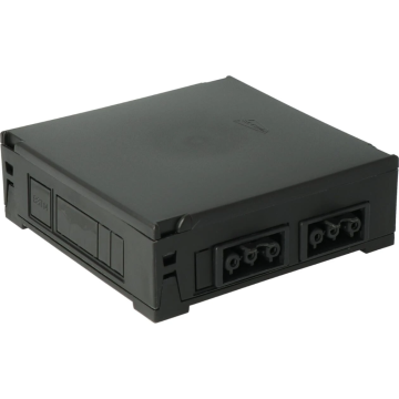 ATTEMA aftakdoos met 4x 3-polige Wieland stekker IP20 - zwart (AT2531.01)