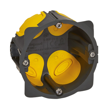 Legrand Eco Batibox - luchtdichte inbouwdoos voor hollewand enkelvoudig 40mm (080021L)