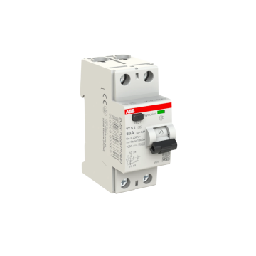 ABB Vynckier differentieelschakelaar 2-polig 63A 300mA type S (VYS263/300)