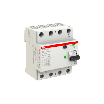 ABB Vynckier differentieelschakelaar 4-polig 63A 30mA type B (VYB463/030)