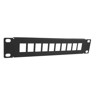 UTP patchpaneel voor keystones - 10 poorts